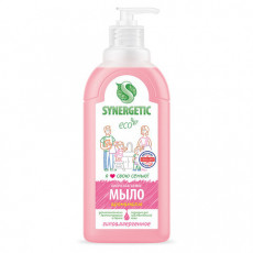 Мыло жидкое 500мл SYNERGETIC Аромомагия, гипоаллергенное, биоразлагаемое, дозатор,, 105057/14