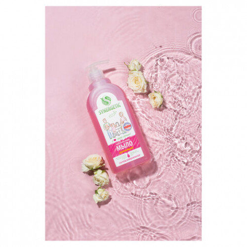 Мыло жидкое 500мл SYNERGETIC Аромомагия, гипоаллергенное, биоразлагаемое, дозатор,, 105057/14