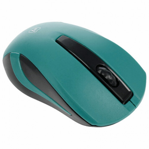 Мышь беспроводная DEFENDER #1 MM-605, USB, 2 кнопки + 1 колесо-кнопка, оптическая, зеленая, 52607