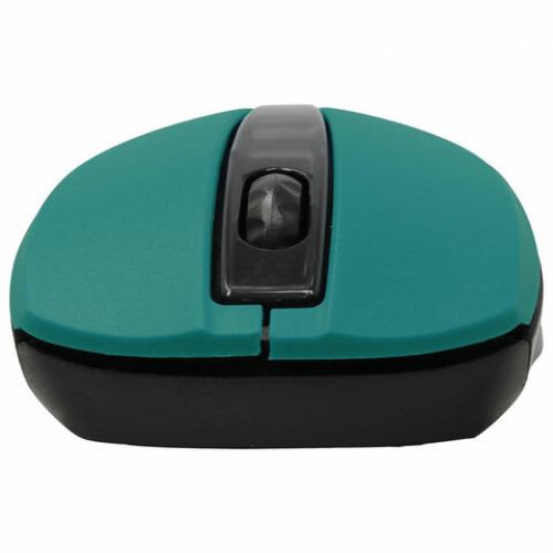 Мышь беспроводная DEFENDER #1 MM-605, USB, 2 кнопки + 1 колесо-кнопка, оптическая, зеленая, 52607