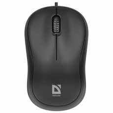 Мышь проводная DEFENDER Patch MS-759, USB, 2 кнопки + 1 колесо-кнопка, оптическая, черная, 52759