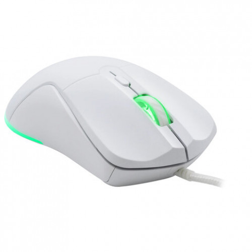 Мышь проводная DEFENDER Arga GM-049, 1200/1800/2400/3600 dpi, 5 кнопок + 1 колесо-кнопка, белый, 52048