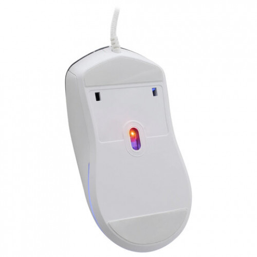 Мышь проводная DEFENDER Arga GM-049, 1200/1800/2400/3600 dpi, 5 кнопок + 1 колесо-кнопка, белый, 52048