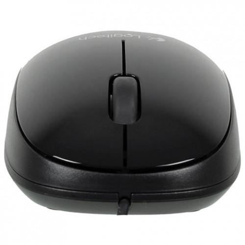 Мышь проводная LOGITECH M105, USB, 2 кнопки+1 колесо-кнопка, оптическая, чёрный, 910-002943