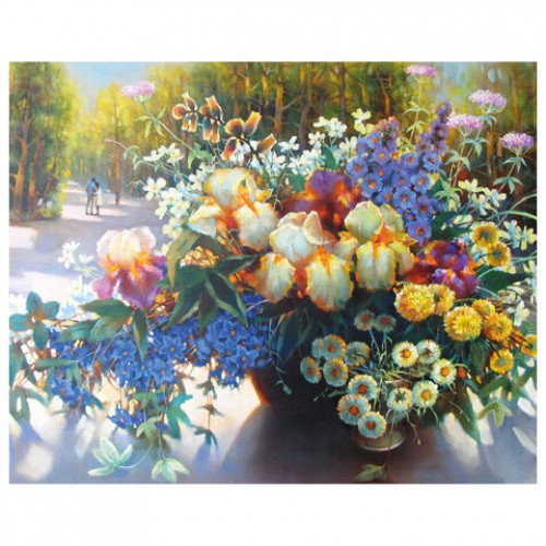 Картина по номерам 40х50 см, ОСТРОВ СОКРОВИЩ Свидание, на подрамнике, акрил, кисти, 662911