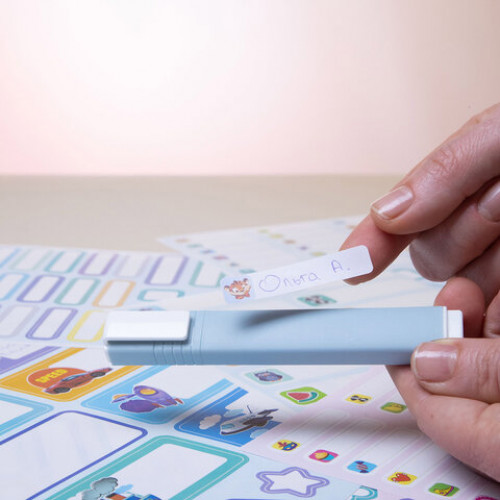 Наклейки бумажные Подпишу всё для девочек, НАБОР 4 листа А5, 113 наклеек, HATBER, 0