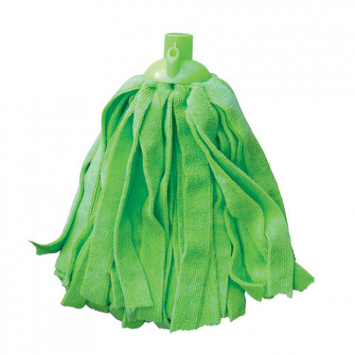 Насадка МОП для швабры ленточная, крепление еврорезьба, микрофибра, 26см, 150г, YORK,, 77020