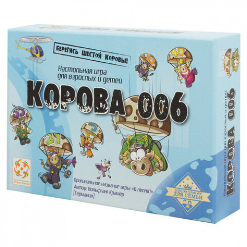 Игра настольная Корова 006, Стиль Жизни, УТ100002640