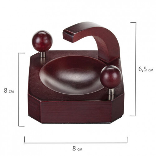 Набор настольный GALANT Wood&Metal, 5 предметов, красное дерево и никелированный металл, 230873
