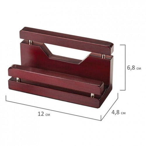 Набор настольный GALANT Wood&Metal, 5 предметов, красное дерево и никелированный металл, 230873