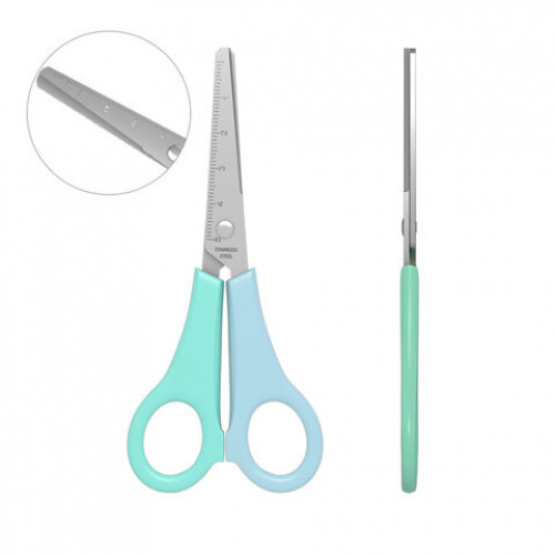 Ножницы ERICH KRAUSE JOY Pastel 135 мм, цвет ассорти, в картонной упаковке с европодвесом, 56921