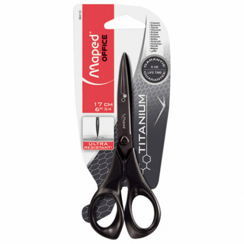 Ножницы MAPED (Франция) Expert Titanium, 170 мм, титановое покрытие, 684110