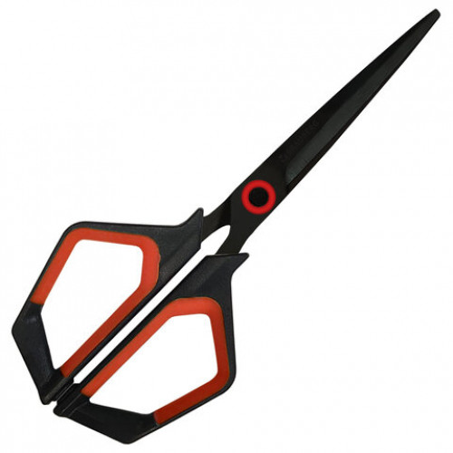 Ножницы BRAUBERG Super special, 170 мм, черные, 3-сторонняя заточка, тефлоновое покрытие, 238848