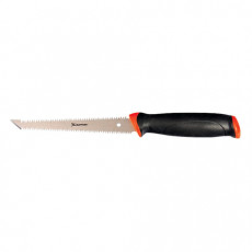 Ножовка по гипсокартону 180 мм, MATRIX, две рабочие кромки, двухкомпонентная рукоятка, 23392