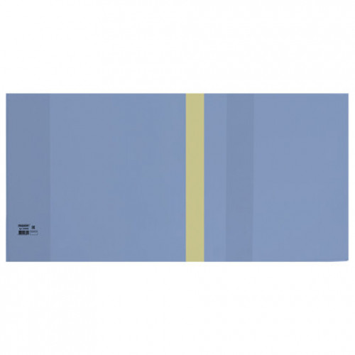 Обложка ПЭ 300х580 мм для учебников, тетрадей А4, контурных карт, ПИФАГОР, универсальная, С ЗАКЛАДКОЙ, 200 мкм, штрих-код, 229396