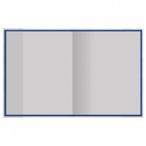 Обложка ПП для дневников в твердом переплете и тетрадей ПИФАГОР, 70 мкм, 221х350 мм, 227408