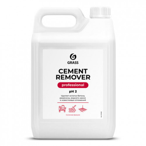 Средство для уборки после строительства 5,8кг GRASS CEMENT REMOVER PROFESSIONAL, кислотное, 125442