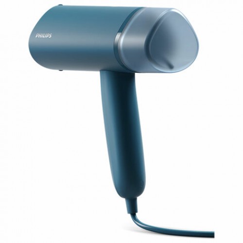 Отпариватель ручной PHILIPS STH3000/20, 1000 Вт, 20 г/мин, резервуар 0,1 л, 1 режим, синий