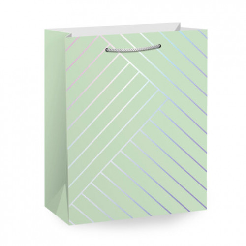 Пакет подарочный (1 штука) 18х10х23 см (M), Leather Bag, ассорти, с тиснением, ЗОЛОТАЯ СКАЗКА, 700811