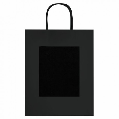 Пакет подарочный КОМПЛЕКТ 7 штук, 26x13x32 см, скретч-слой + стилус, Black Kraft, ЗОЛОТАЯ СКАЗКА, 591970