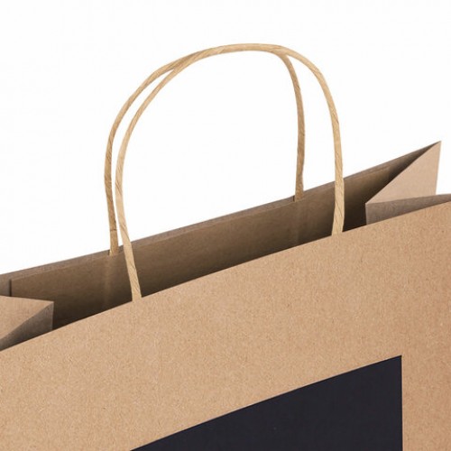 Пакет подарочный КОМПЛЕКТ 7 штук, 26x13x32 см, скретч-слой + стилус, Brown Kraft, ЗОЛОТАЯ СКАЗКА, 591968