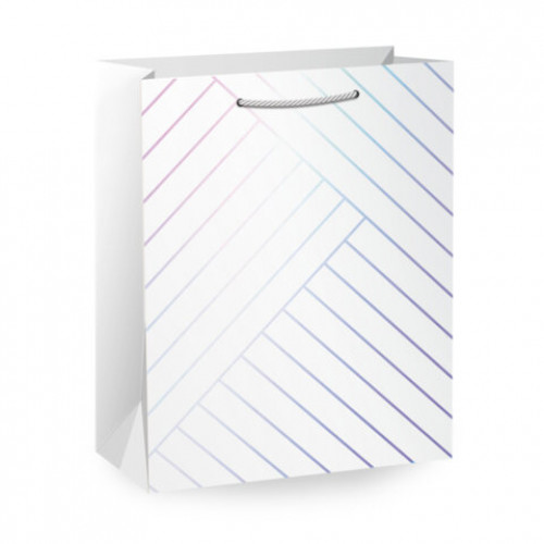 Пакет подарочный (1 штука) 18х10х23 см (M), Leather Bag, ассорти, с тиснением, ЗОЛОТАЯ СКАЗКА, 700811