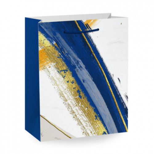 Пакет подарочный (1 штука) 26х13х32 см (L), For Everyday, ассорти, глиттер, фольга, ЗОЛОТАЯ СКАЗКА, 700818