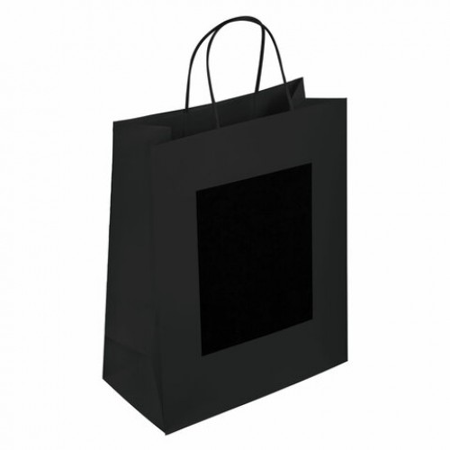 Пакет подарочный КОМПЛЕКТ 7 штук, 26x13x32 см, скретч-слой + стилус, Black Kraft, ЗОЛОТАЯ СКАЗКА, 591970