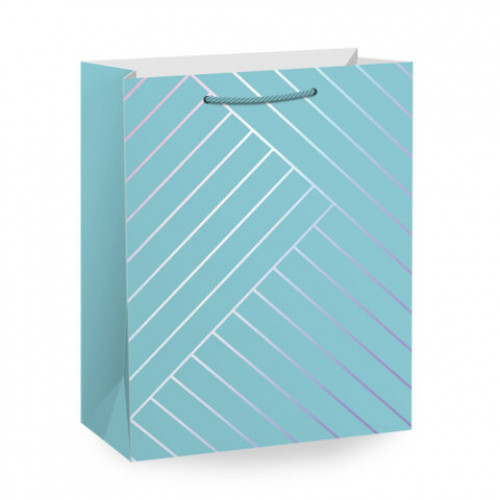 Пакет подарочный (1 штука) 18х10х23 см (M), Leather Bag, ассорти, с тиснением, ЗОЛОТАЯ СКАЗКА, 700811