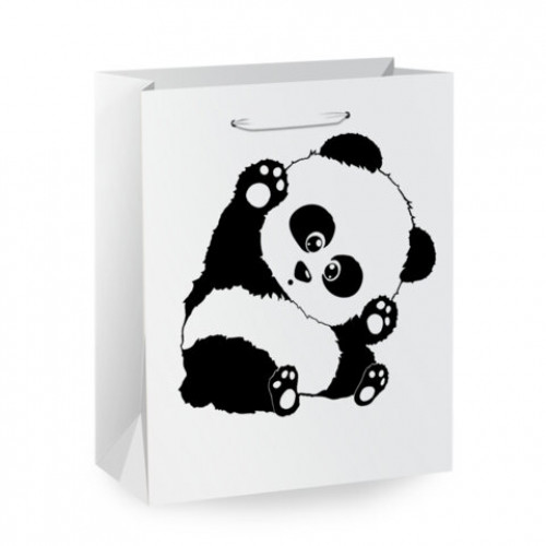 Пакет подарочный (1 штука) 18х10х23 см (M), Fluffy Tail, ассорти, пушистый хвостик, ЗОЛОТАЯ СКАЗКА, 700810