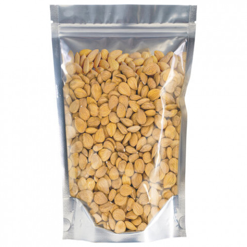 Пакеты Дой-Пак с замком ZIP LOCK, металлизированная + прозрачная стенка 120 х 200 + 40 мм, 100 штук, 70 мкм BRAUBERG, 700683