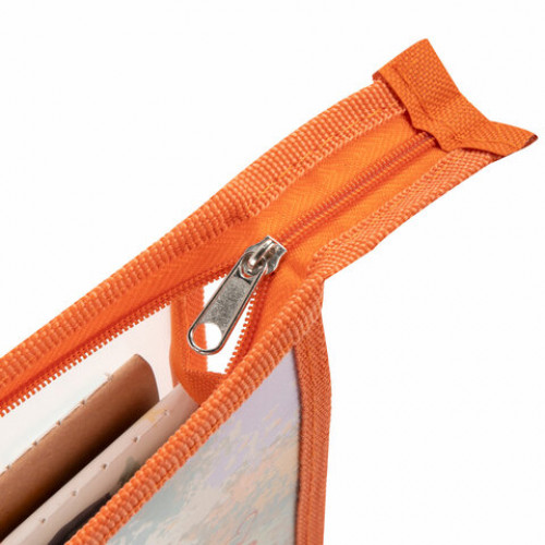 Папка для тетрадей ПИФАГОР А5, 1 отделение, пластик, на молнии, Little tiger, 271087