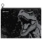 Папка для тетрадей BRAUBERG А4, 1 отделение, пластик, на zip-lock молнии, Scary dino, 273321