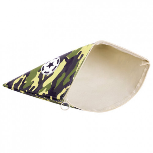 Папка для тетрадей ПИФАГОР А4, 1 отделение, ПВХ, на молнии, ассорти Camouflage, 32x23 см, 273830