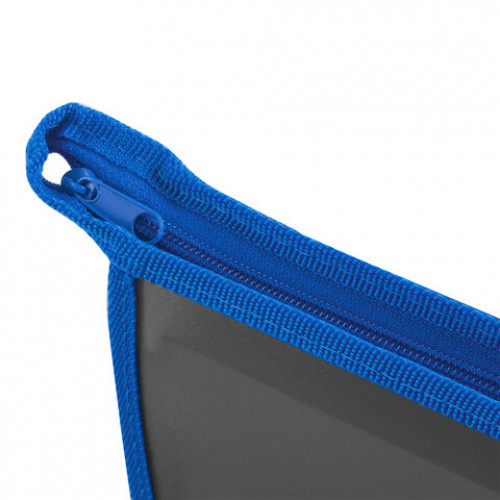 Папка для тетрадей ЮНЛАНДИЯ А4, 1 отделение, пластик, молния сверху, Galactic traveller, 229105