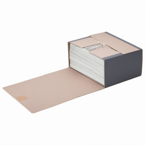 Папка архивная А4 Форма 21, 150 мм, переплетный картон/бумвинил, завязки, до 1500 л., STAFF, 112169