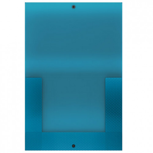 Папка на кнопке пластиковая ERICH KRAUSE Diagonal Vivid, с 3 клапанами, 500 мкм, A4, ассорти, 50408