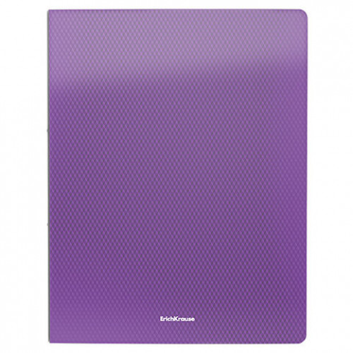 Папка на 2 кольцах ERICH KRAUSE Diamond Vivid, 24мм, до 150 листов, ассорти, 0,5мм, 4, 47133