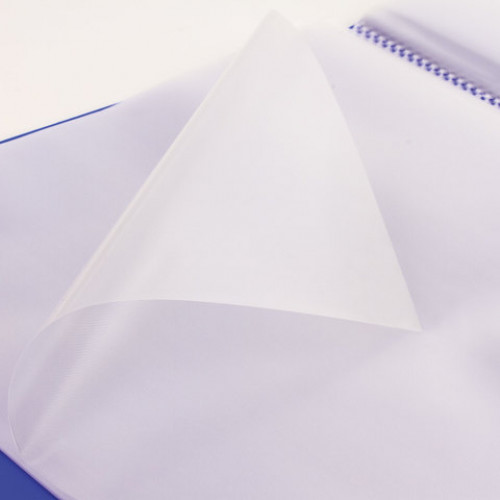 Папка 20 вкладышей BRAUBERG Neon, 16 мм, неоновая, синяя, 700 мкм, 227451