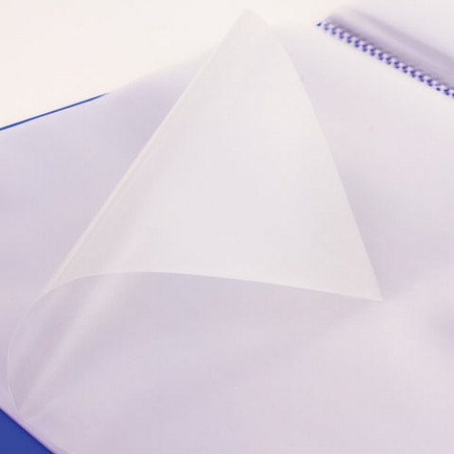 Папка 40 вкладышей BRAUBERG Neon, 25 мм, неоновая, синяя, 700 мкм, 227455