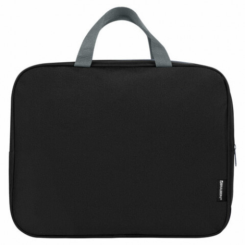 Папка на молнии с ручками BRAUBERG А4, 1 отделение, полиэстер, 80 мм, Scary dino, 273308