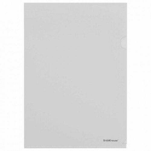 Папка-уголок ERICH KRAUSE Fizzy Clear, прозрачная, 0,12 мм, 50150