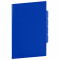 Папка-уголок 3 отделения, жесткая, непрозрачная, А4, BRAUBERG SPECIAL, синяя, 0,15 мм, 273063