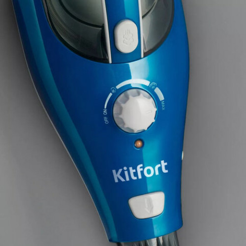 Паровая швабра KITFORT KT-1005-1, 1500 Вт, 1 бар, объем 0,35л, 2 в 1, 5 насадок, голу, КТ-1005-1