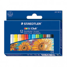 Пастель масляная художественная STAEDTLER (Германия) Noris club, 12 цветов, круглое сечение, 241 NC12 Пастель масляная художественная STAEDTLER (Германия) Noris club, 12 цветов, круглое сечение, 241 NC12