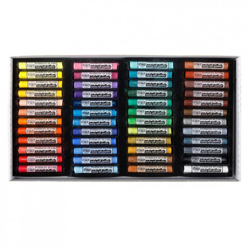 Пастель мягкая художественная KOH-I-NOOR Toison D'or, 48цв., круглое сечение, 8556048001KZ