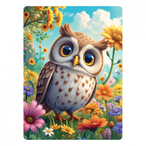 Пазл картонный 54 элемента ОЧАРОВАТЕЛЬНЫЕ МОРДАШКИ, АССОРТИ, 40 видов, 175х130 мм, HATBER