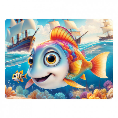 Пазл картонный 54 элемента ОЧАРОВАТЕЛЬНЫЕ МОРДАШКИ, АССОРТИ, 40 видов, 175х130 мм, HATBER