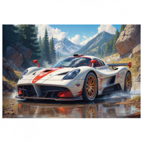 Пазл картонный 54 элемента ОЧАРОВАТЕЛЬНЫЕ МОРДАШКИ, АССОРТИ, 40 видов, 175х130 мм, HATBER