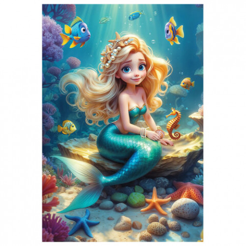 Пазл картонный 54 элемента ОЧАРОВАТЕЛЬНЫЕ МОРДАШКИ, АССОРТИ, 40 видов, 175х130 мм, HATBER